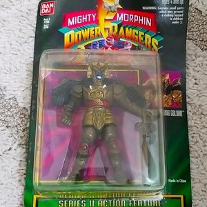 Rare Power Rangers Goldar action figure